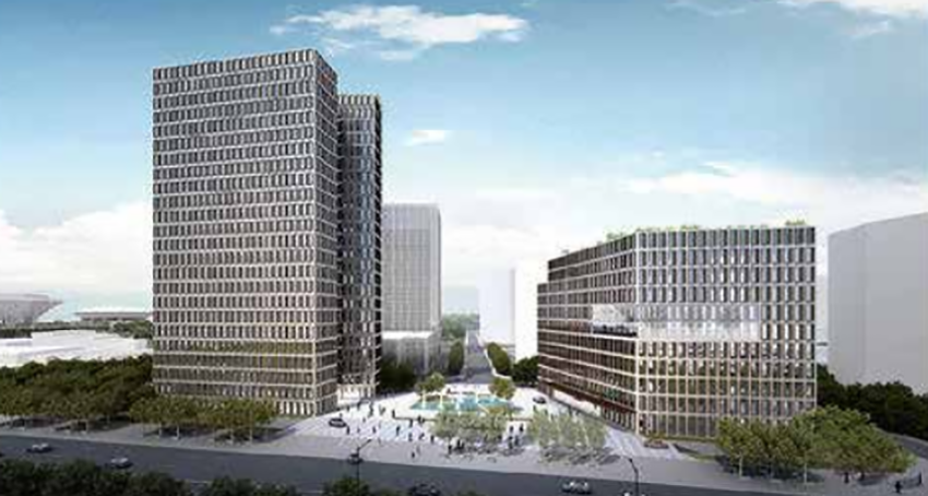 上海世博村路商務(wù)辦公樓項(xiàng)目石材幕墻采購(gòu)及安裝工程